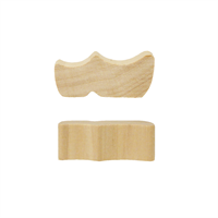 Träsko 44x16,5 mm utan hål