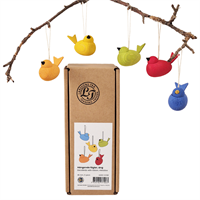 Fågel äng hängande, 5-pack