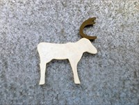 Reindeer white with magnet