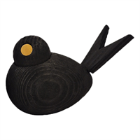 DecoBird large black