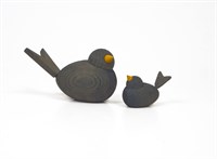 DecoBird small dark grey