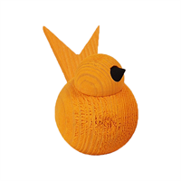 DecoBird large orange