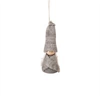 Santa "Hedda" with ribbon grey - Will discontinue