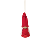 Santa "Hedda" with ribbon red.