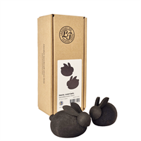 Harar 70 mm svart bets 2-pack