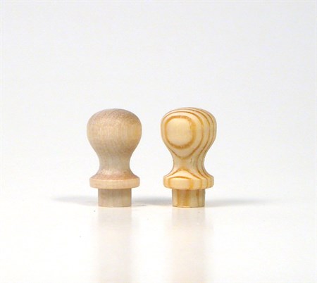 Knob, birch 12 mm