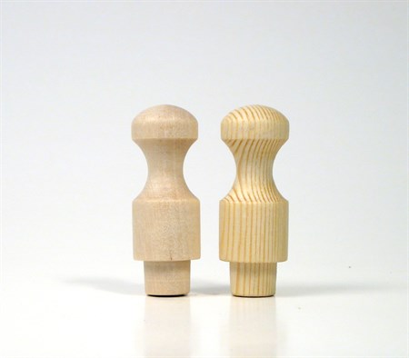 Knob pine 18 x 40 mm