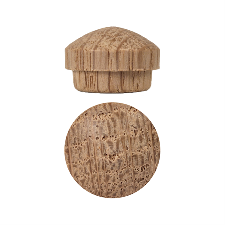Cover plug oak peg 10 mm