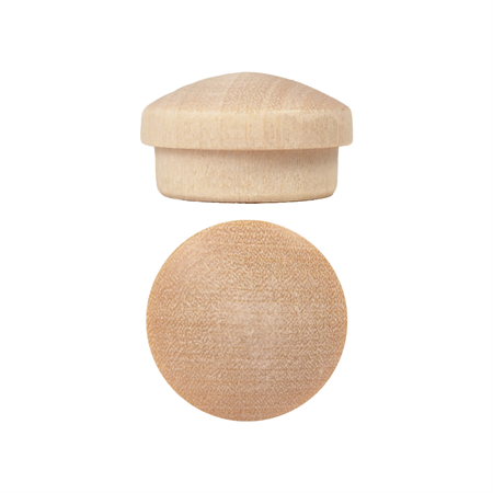 Cover plug birch peg 14 mm
