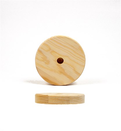 Disc pine 115 mm with hole