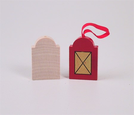 Lantern, hole for ribbon