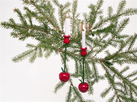 Candlehold for x-mastree apple