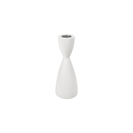 Ljusstake vit 150 mm