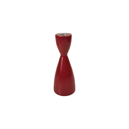 Ljusstake röd 150 mm
