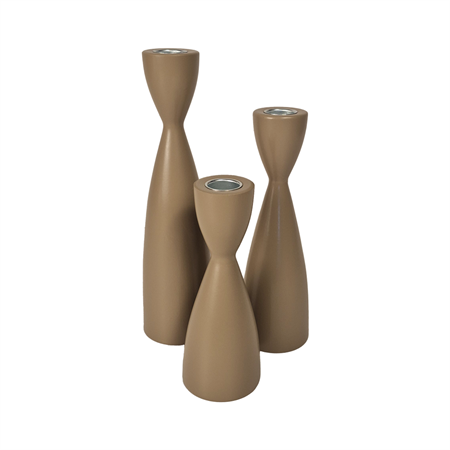 Candlestick brown 230 mm