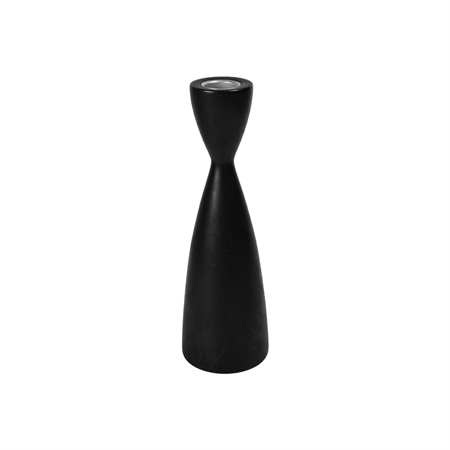 Ljusstake svart 190 mm