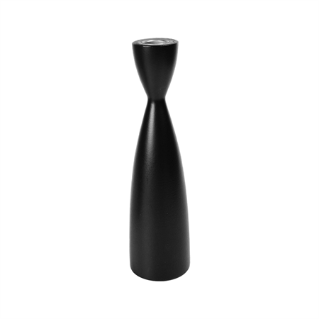 Ljusstake svart  230 mm