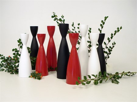 Candlestick black 150 mm