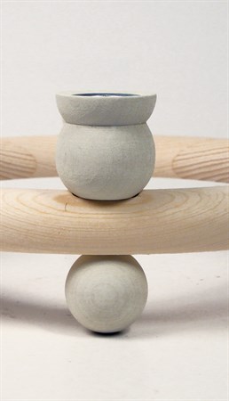 Candlering 230 mm white