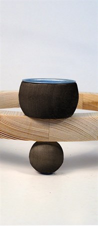 Candlering tealights black