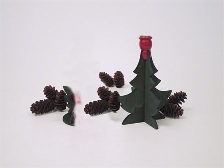 Christmas tree 1 candleholder 125 mm
