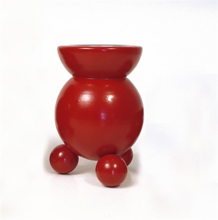 Candlestick red 130 x 90 mm - Temporary sold out!
