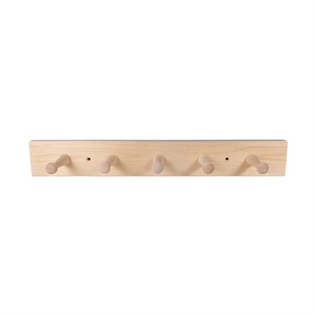 Knob board natural 5 knobs
