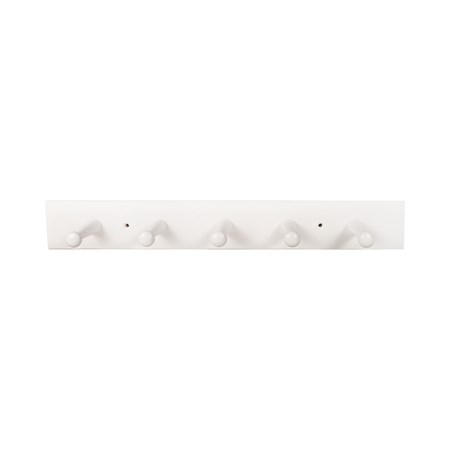 Knob board white 5 knobs
