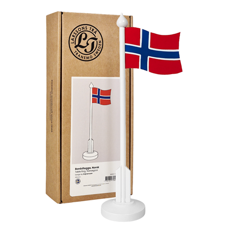 Bordsflagga norsk 320 mm, fp