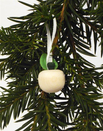 Paradise apple natural ornament