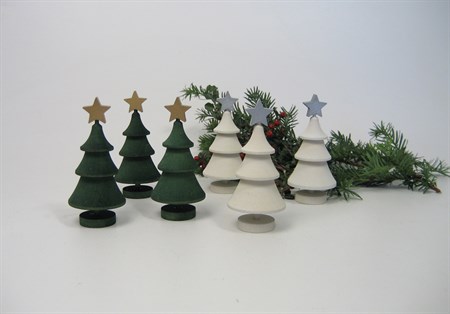 Christmastree green & gold