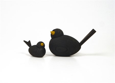 DecoBird large black