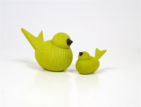 DecoBird large limegreen