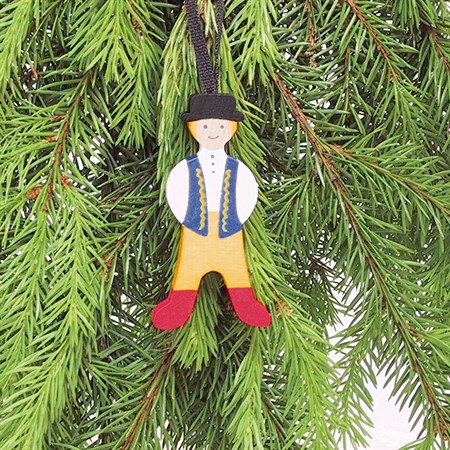 Male doll, national costume