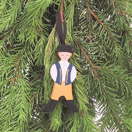 Male doll, swedish national costume