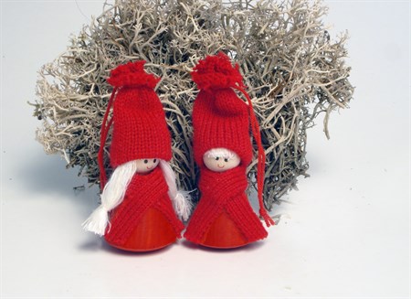 Santa "Hadar" with ribbon red