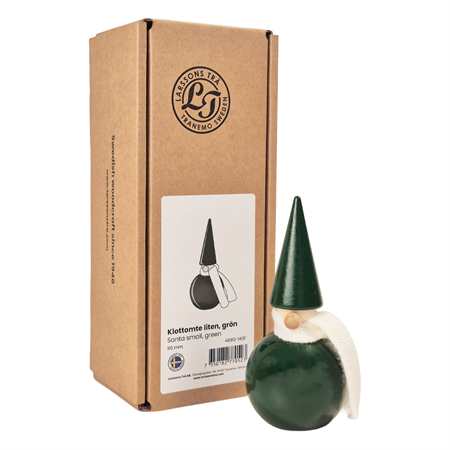 Klot-tomte liten grön, fp