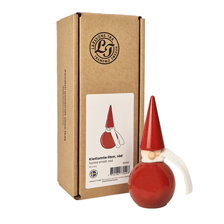 Santa small red, pkg