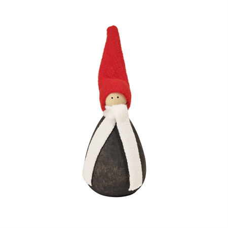 Tomte 'Felix' 140 mm grå kropp