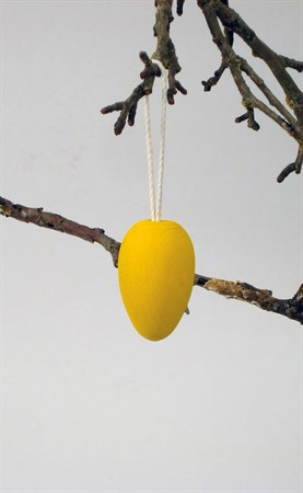 Egg ornament yellow