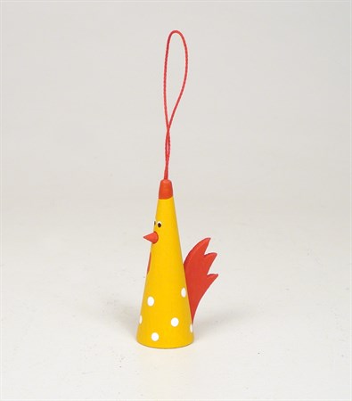 Rooster "Joel" yellow, ribbon