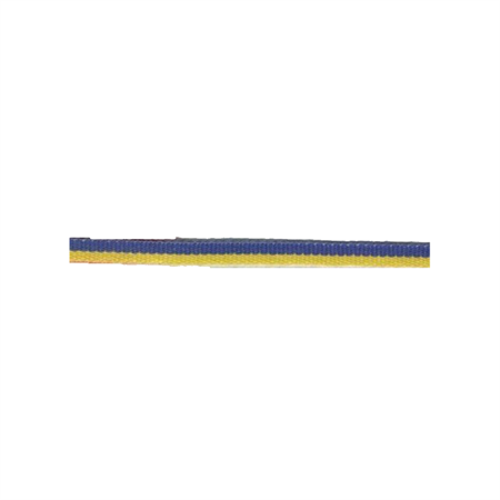 Ribbon 5 mm blue/yellow