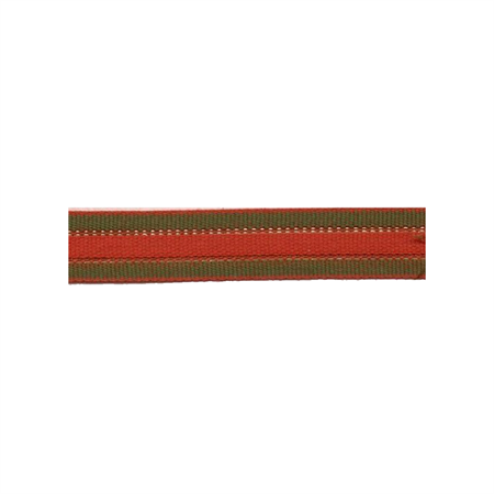 Ribbon 15 mm red/green/gold