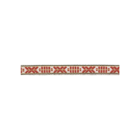 Ribbon 10 mm red-white-green