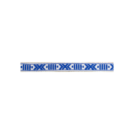 Ribbon 10 mm blue-white