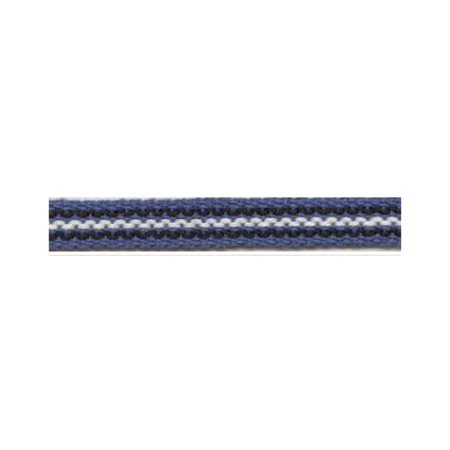 Ribbon 7 mm blue/black/white