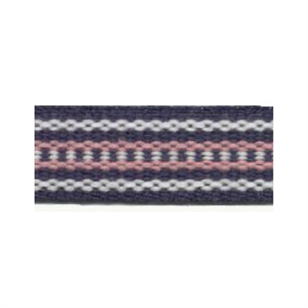 Ribbon 15 mm blue/pink