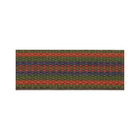 Ribbon 15 mm green/blue/red