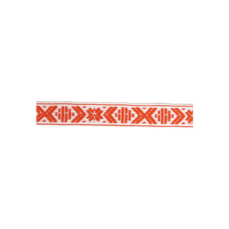 Ribbon 15 mm red-white