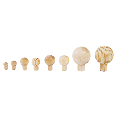 Bead with peg 8 mm
